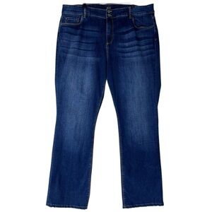 Kut High Rise Bootcut Jeans Sz 20W Blue Stretch Denim Casual Western
